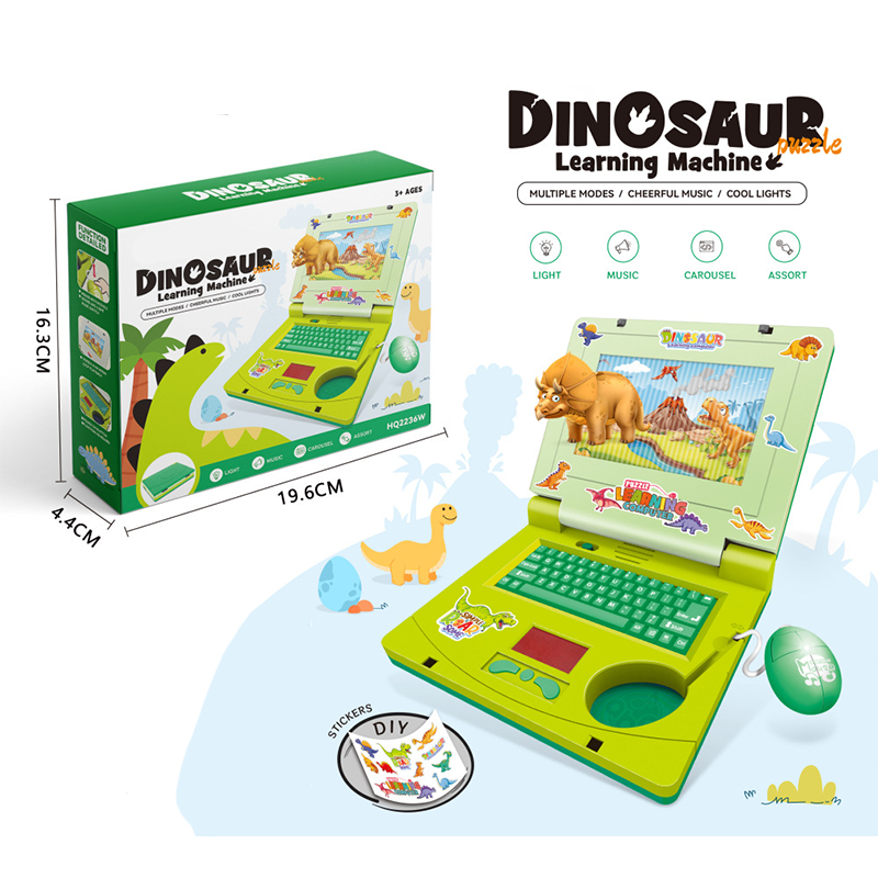 💻 55 % DE RÉDUCTION ! 🧸 Ordinateur portable jouet interactif de simulation – Lumières, sons et jeux éducatifs – Stimule de manière ludique la créativité et la motricité des enfants 🎵