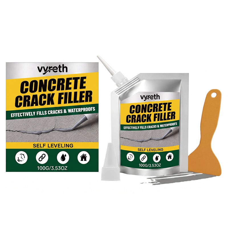 Mastic et scellant imperméable pour fissures de béton