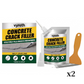 Mastic et scellant imperméable pour fissures de béton