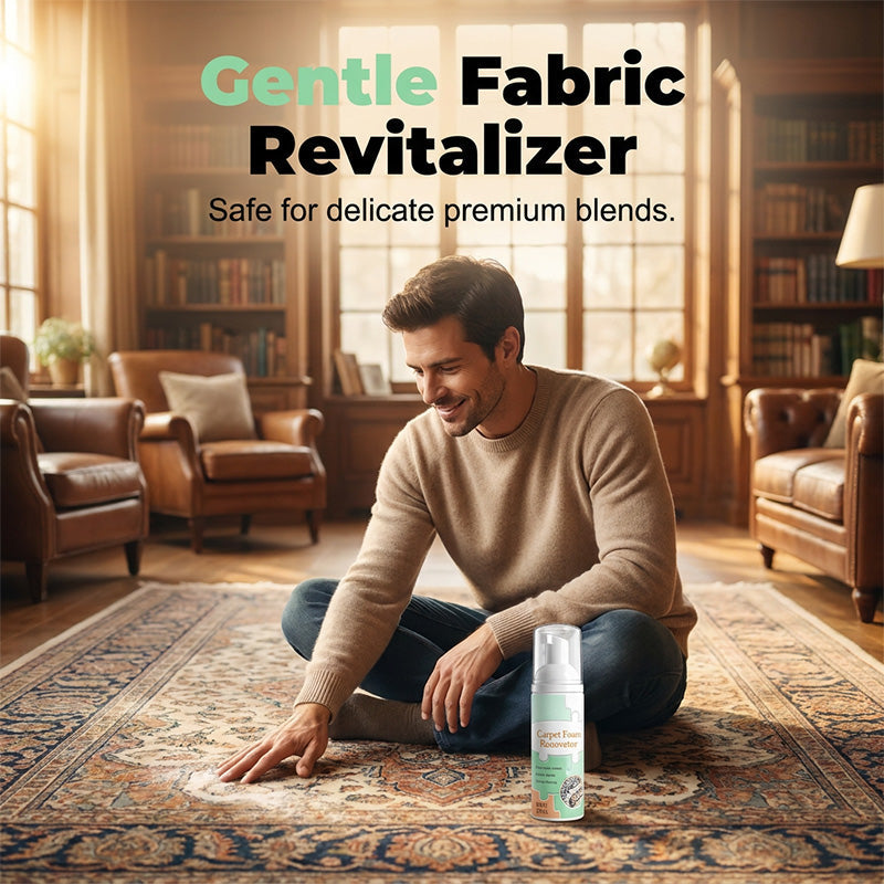 🧹🛒 -50% ! 🏠Mousse Détachante Sans Eau pour Tapis – Nettoyage Instantané, Micro-Mousse Avancée & Serviette Premium.