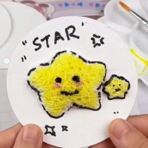 🎨✨ Feuilles de papier à peinture gonflante, création DIY amusante, dessins à effet relief pour enfants et loisirs ✨