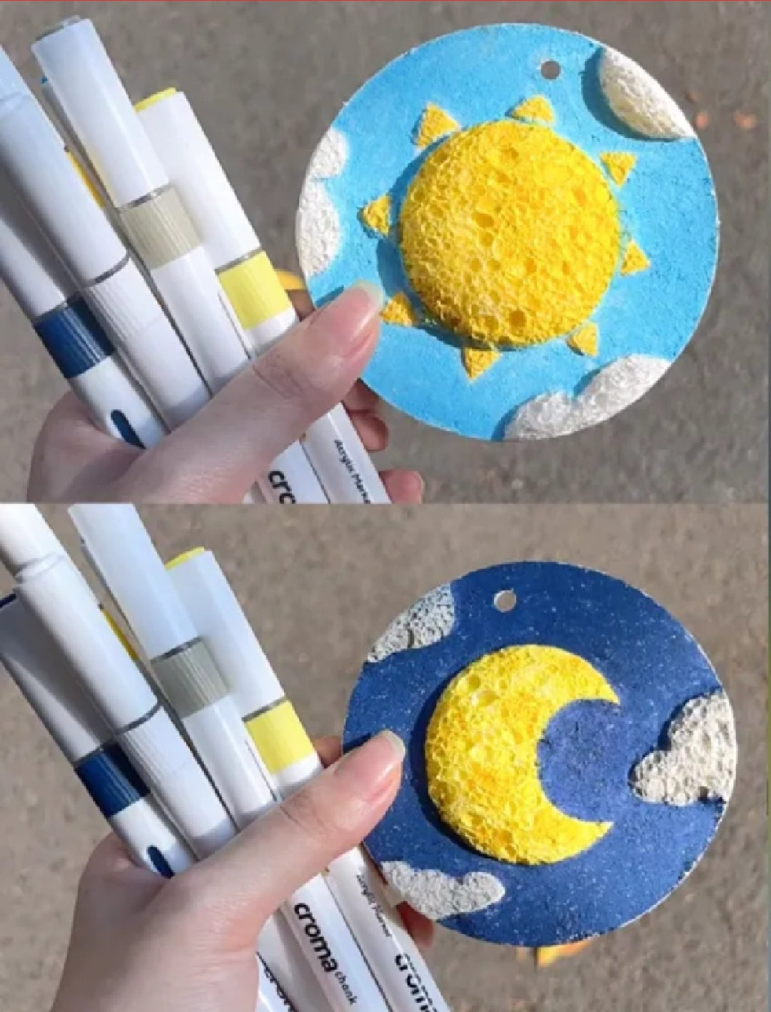 🎨✨ Feuilles de papier à peinture gonflante, création DIY amusante, dessins à effet relief pour enfants et loisirs ✨