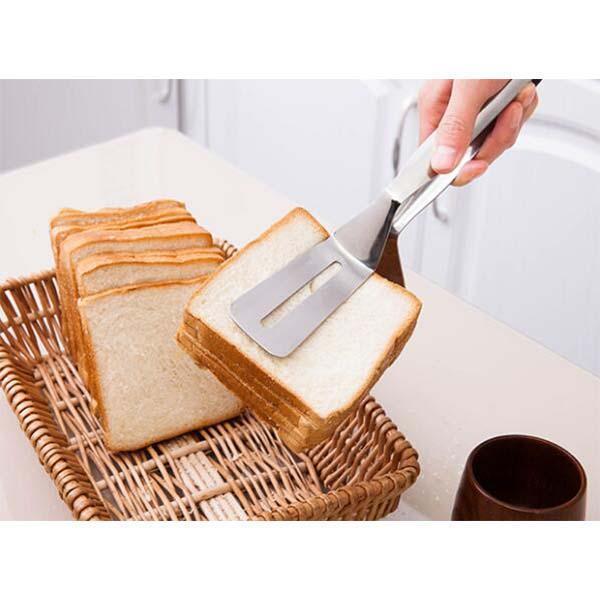🍳🔥 Pinces de cuisine 3‑en‑1 acier inoxydable, multifonction pour steak, barbecue et cuisson