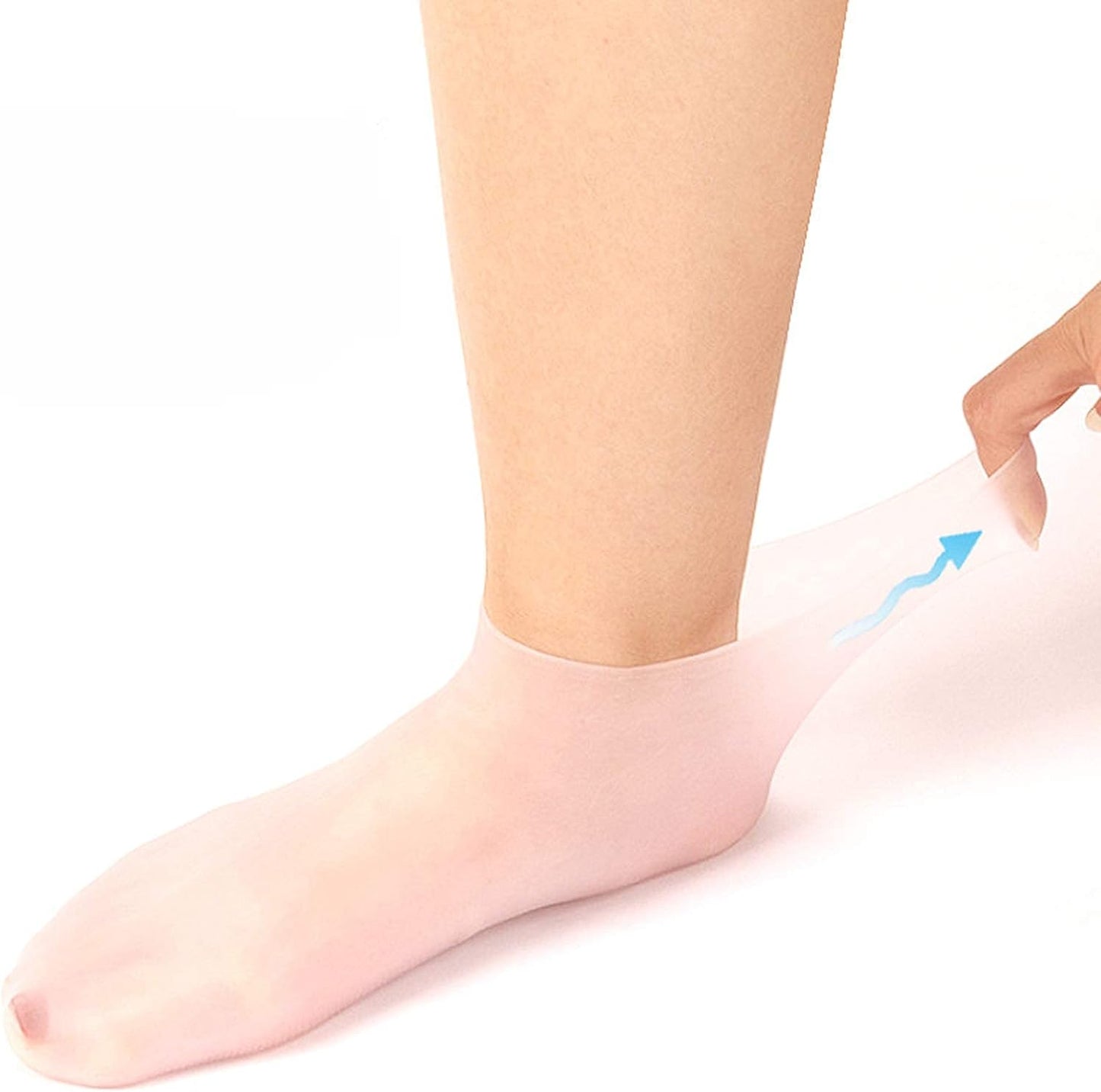 🏖️🧴 Chaussettes silicone multifonction pieds : exfoliation, hydratation et protection solaire ✅