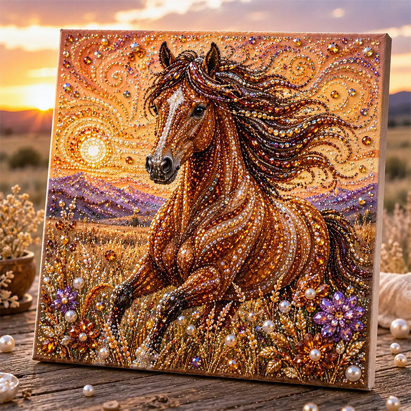 🏆 50% DE RÉDUCTION ! 💐 Kit de bricolage « Highland Cow Pearl Art » – Une activité créative apaisante pour réaliser de superbes œuvres d'art sur le thème du littoral🦉