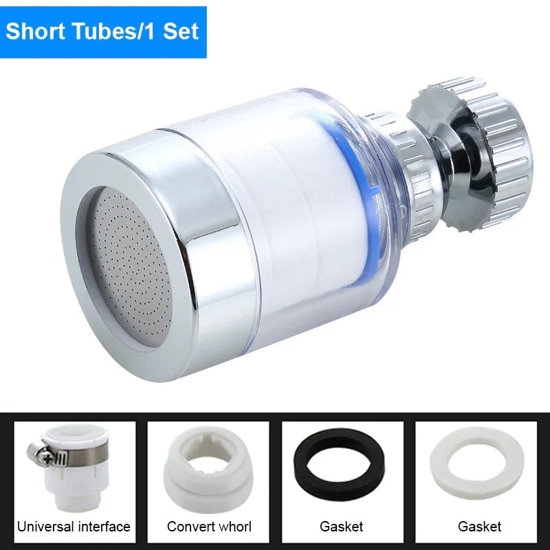 Robinet filtrant sous pression et anti-éclaboussures