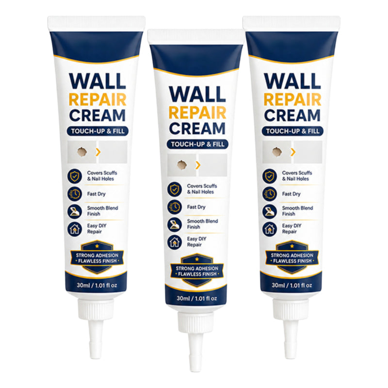 🏠🧴 Crème réparatrice pour murs DIY, bouche fissures et trous, finition invisible sans trace