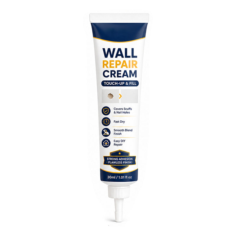 🏠🧴 Crème réparatrice pour murs DIY, bouche fissures et trous, finition invisible sans trace