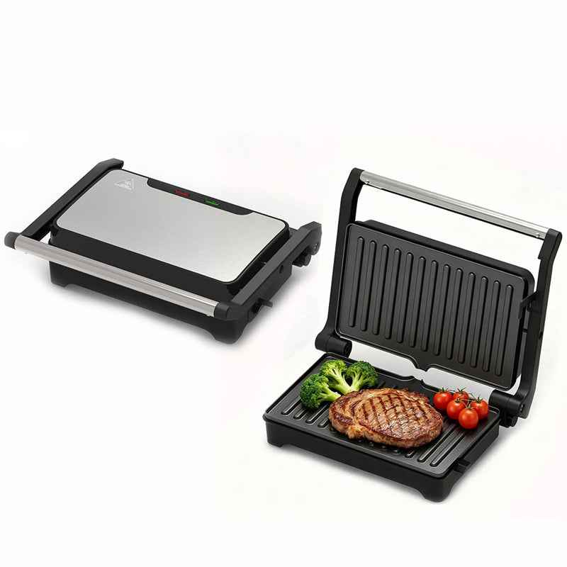 🔥 50% DE RÉDUCTION ! ✨Appareil à sandwichs et paninis électrique avec plaque de cuisson à 180 degrés