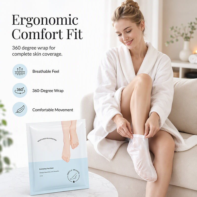 Masques hydratants en profondeur pour les mains et les pied
