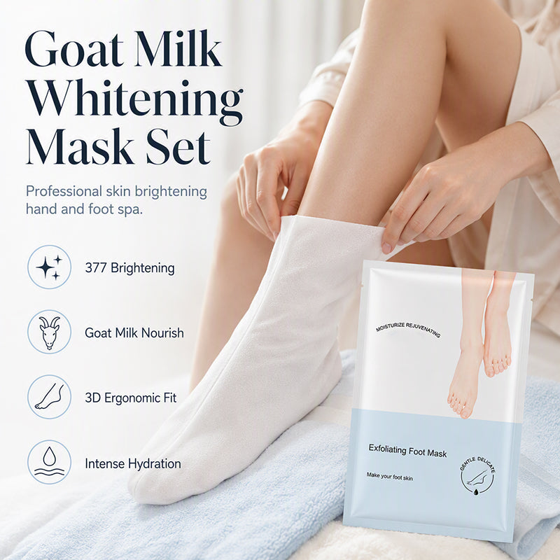 Masques hydratants en profondeur pour les mains et les pied