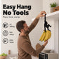 Crochet banane en forme de singe