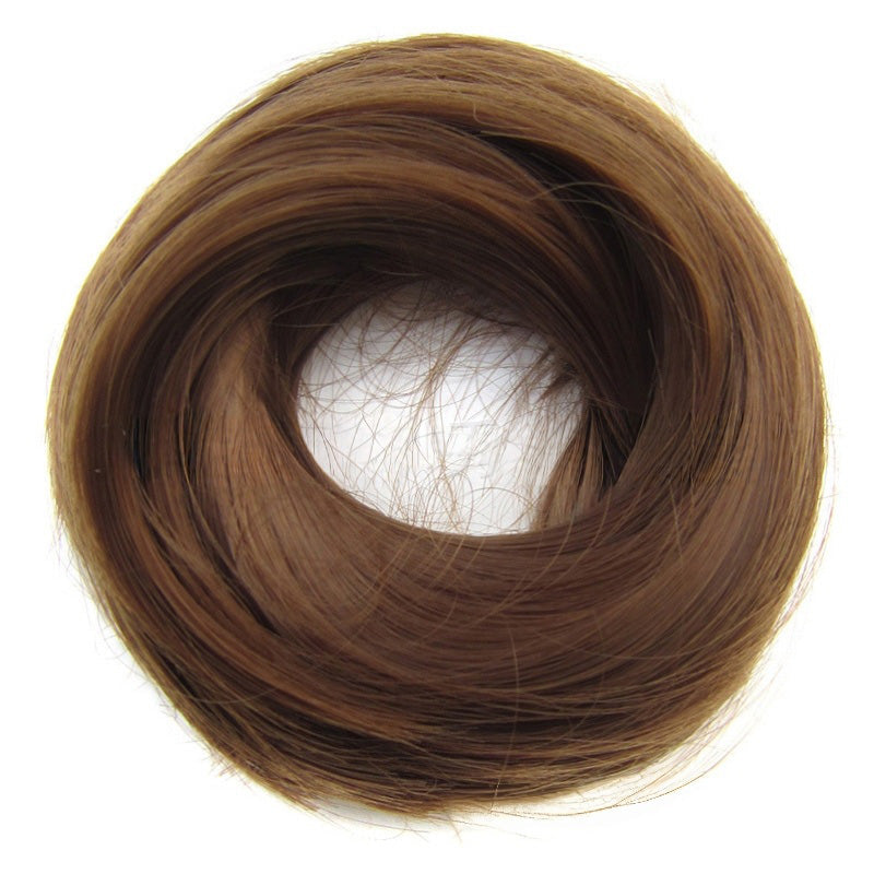 💆‍♀️ 50% DE RÉDUCTION !✨ Chouchou à chignon désordonné (lot de 3 pièces) – Extension de coiffure synthétique rapide disponible en 7 nuances