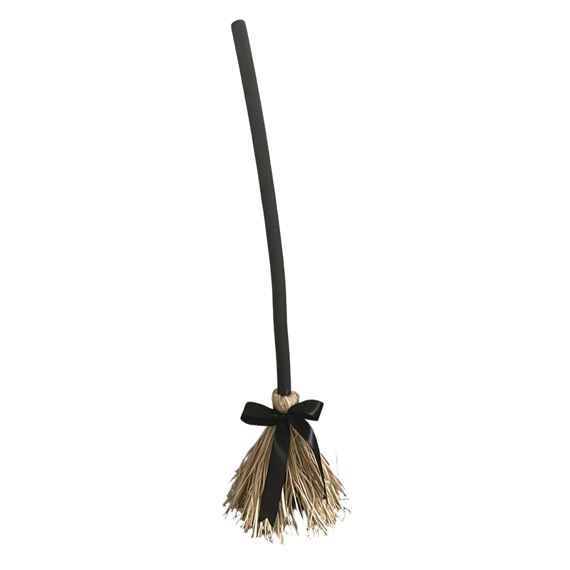 🧙‍♀️🎃 Décoration Halloween balai de sorcière animé – Lumières et sons, mouvement réaliste, transformez votre entrée ou votre salon en repaire de sorcière pour une nuit d’épouvante mémorable 👻🕯️