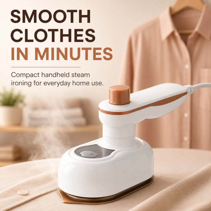 🔥‑50% OFFRE LIMITÉE🧳 Défroisseur vapeur portable pliable, sèche & vapeur 2‑en‑1, prêt en 3 min pour vos voyages ✨