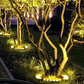 🌳 50% DE RÉDUCTION! 💡 Éclairage annulaire pour arbres – Spots étanches, lumière chaleureuse & design discret – Transforme votre jardin en allée féerique la nuit ✨