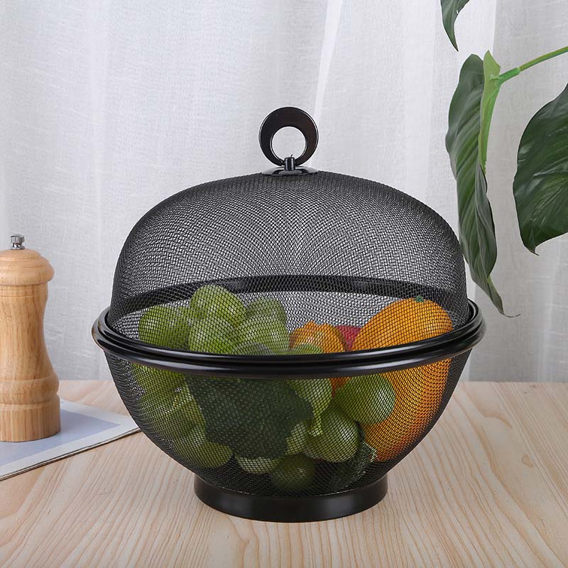 🧺 PROMO FLASH : 50% DE RÉDUCTION ! Corbeille à Fruits avec Couvercle en Filet Aéré – Égouttoir Intégré & Poignée Ergonomique for une Fraîcheur Durable et une Protection contre les Insectes 🍎✨
