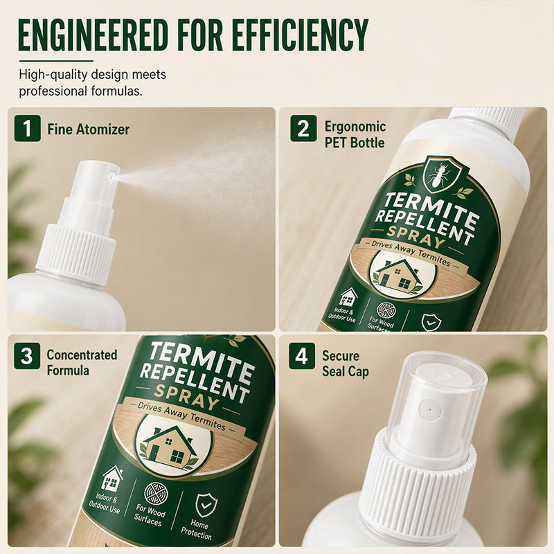 ✨PROMO FLASH‑50%🐜 Répulsif termites en spray pour bois et multi‑surfaces, protection préventive longue durée, sans effort 🪵💫
