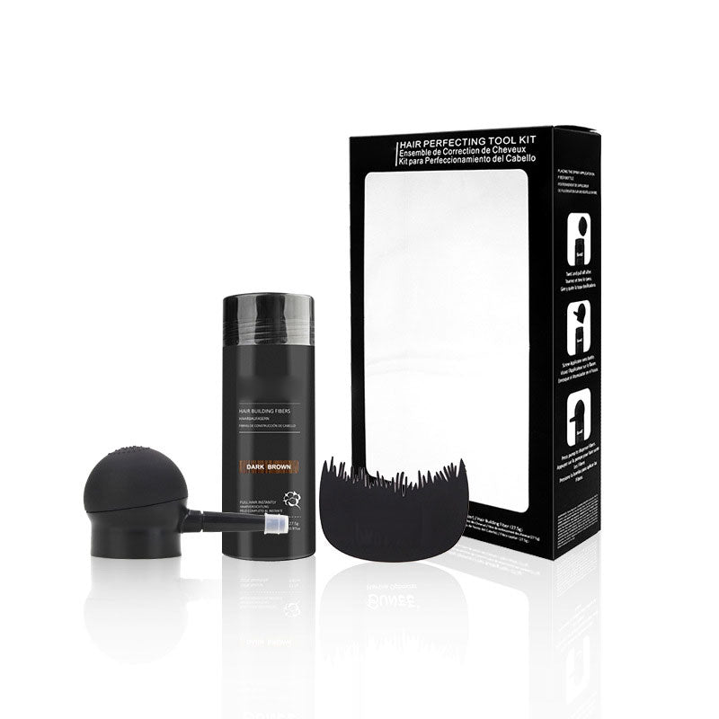 🔥‑50% PROMO FLASH💇‍♀️ Ensemble fibres capillaires pour cheveux clairsemés, masque les zones de calvitie instantanément ✨
