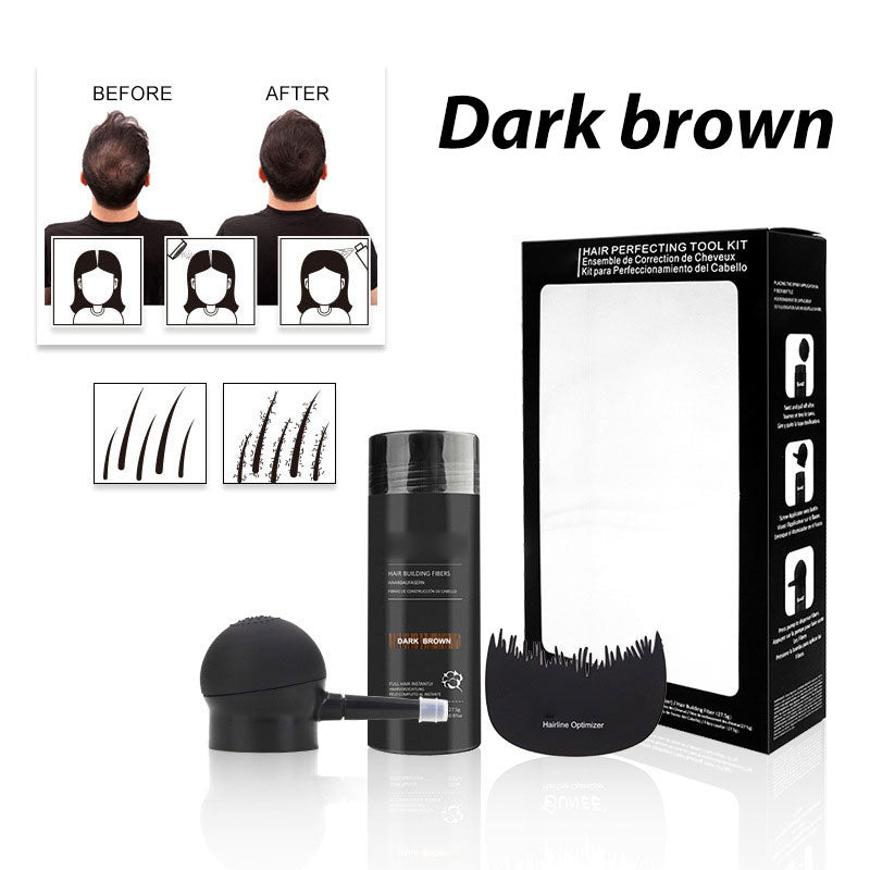 🔥‑50% PROMO FLASH💇‍♀️ Ensemble fibres capillaires pour cheveux clairsemés, masque les zones de calvitie instantanément ✨