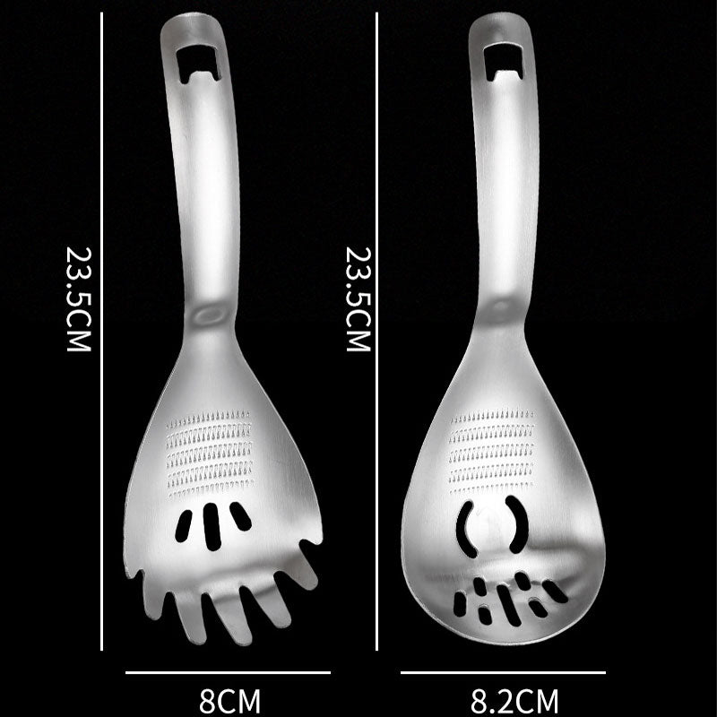 Cuillère de Cuisine Multifonction en Acier Inoxydable
