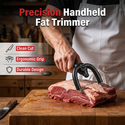 🥩 50 % DE RÉDUCTION EN CE MOMENT ! Coupe-graisse à main pour viande de bœuf et de porc – Support en forme de U, lames en acier inoxydable et poignée ergonomique – idéal pour les barbecues, la préparation des repas et la cuisine en grande quantité 🍖🔪