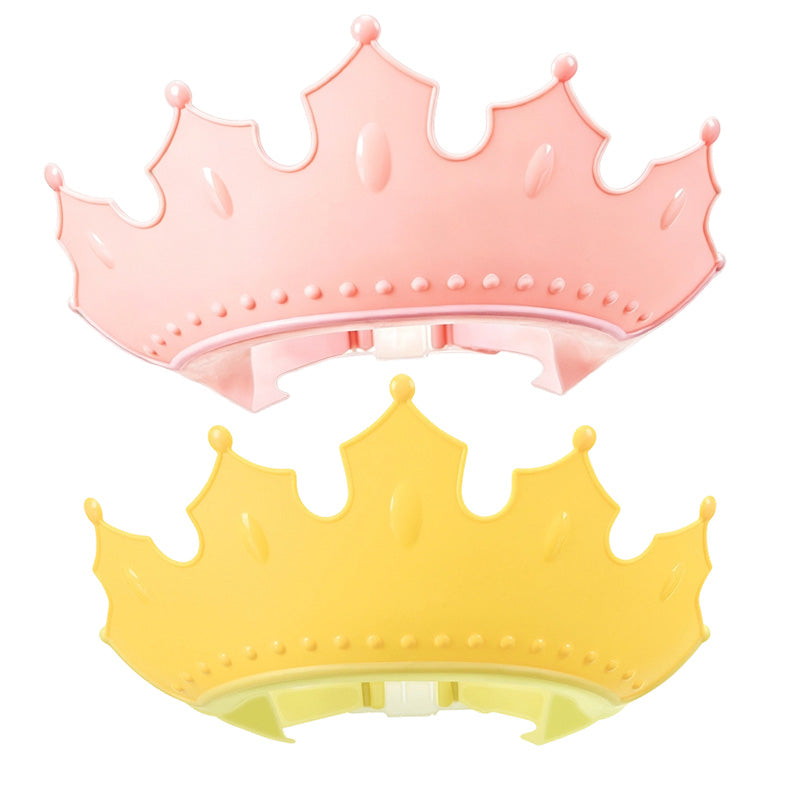 👑 Visière de shampoing réglable pour enfants : pour un moment du bain plus facile et plus joyeu