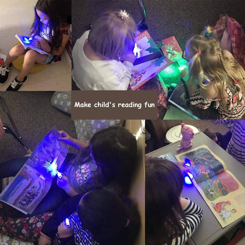 🔥-50% DE RÉDUCTION✨Mini lampes LED pour doigts🤚Élastiques, 4 couleurs, idéal concerts et fêtes