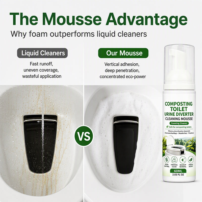 🔥‑50% PROMO FLASH🚽 Nettoyant moussant pour toilettes, écologique, neutralise les odeurs et élimine dépôts minéraux en profondeur ✨🧼