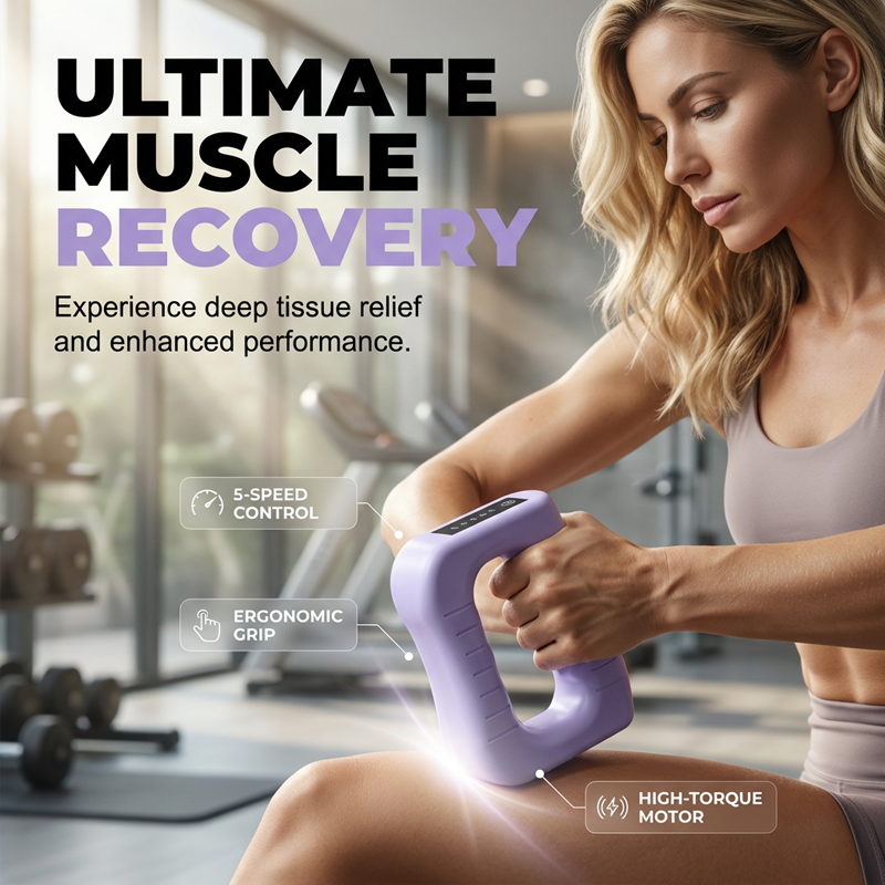 🔥 OFFRE DURÉE LIMITÉE ! Masseur vibrant corporel portable 💆‍♀️✨ | Outil de massage 5 vitesses pour corps entier, adapté aux jambes, bras et taille