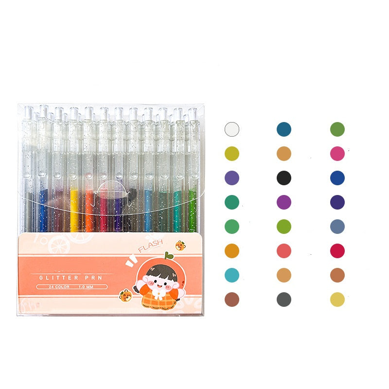 🎨 Coffret de Stylos Pailletés à Séchage Rapide pour Cartes, Agendas et Scrapbooks