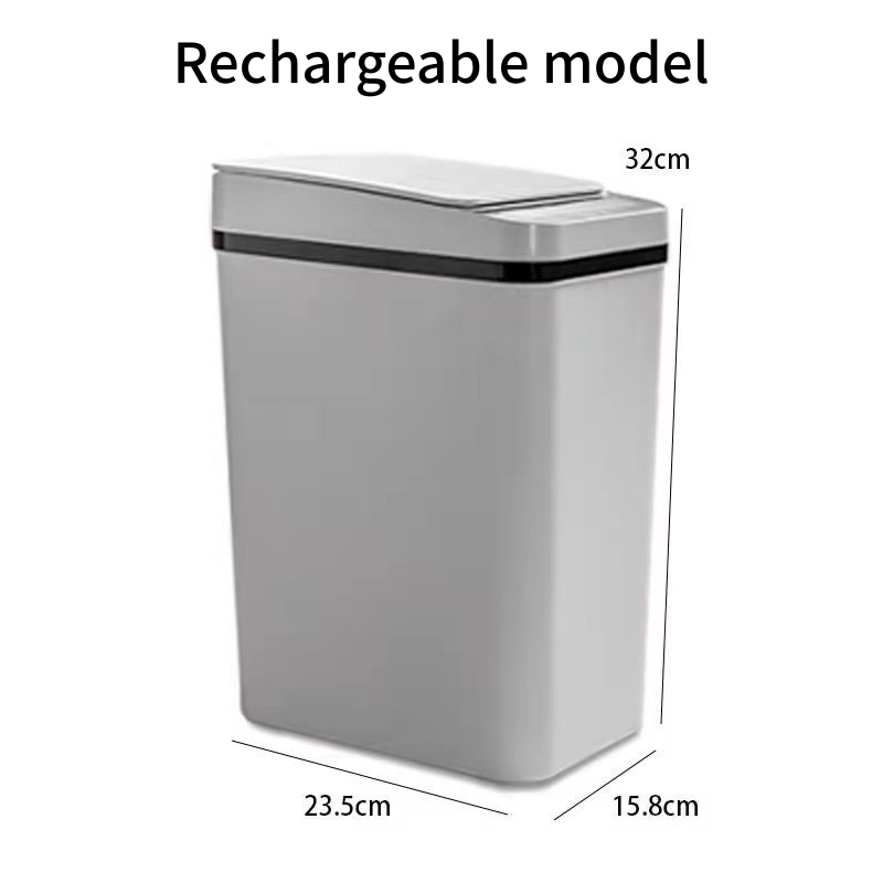 Poubelle à détecteur de mouvement Nine Stars de 13 gallons