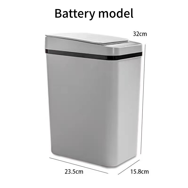 Poubelle à détecteur de mouvement Nine Stars de 13 gallons