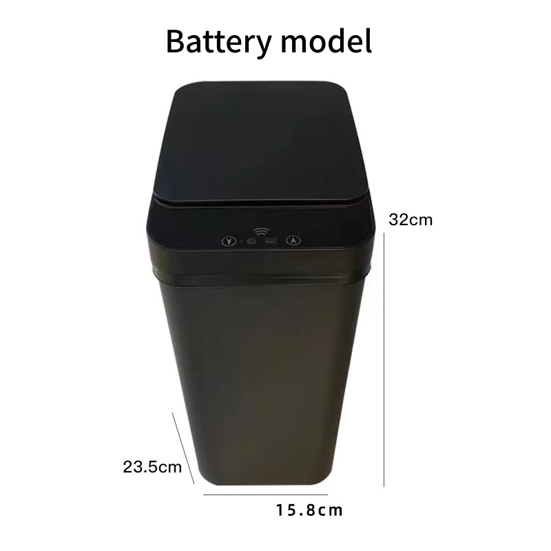 Poubelle à détecteur de mouvement Nine Stars de 13 gallons