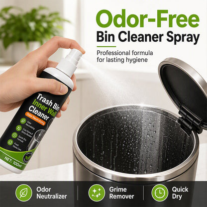 Spray nettoyant pour l'intérieur des poubelles