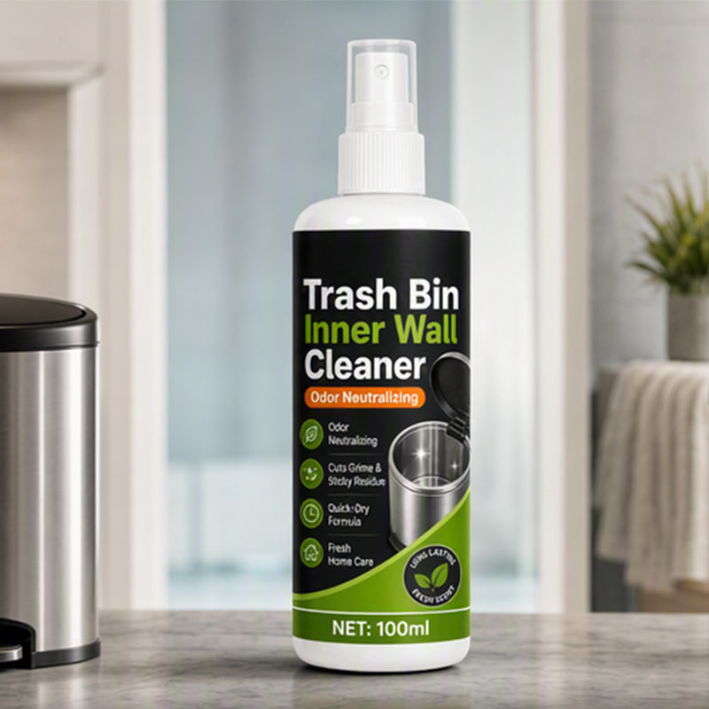 Spray nettoyant pour l'intérieur des poubelles