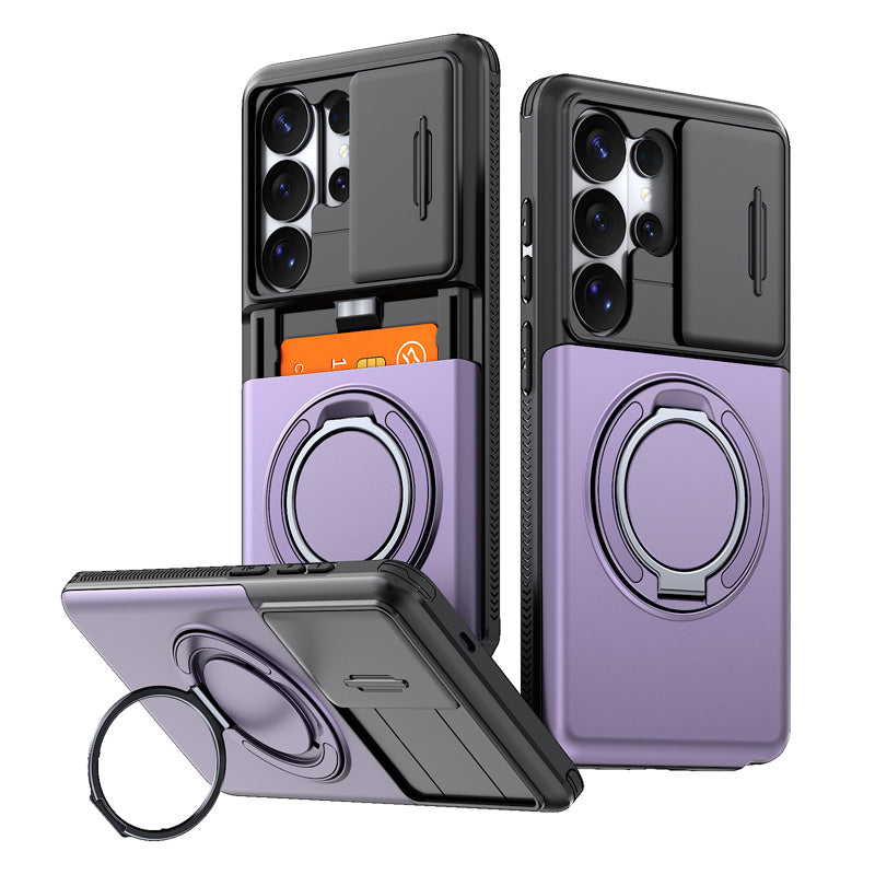 🔥‑50% PROMO FLASH📱 Coque téléphone 2‑en‑1 antichoc avec porte‑cartes caché, protection et portefeuille en un seul ✨💳