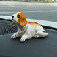 🐶 PROMO FLASH : 50% DE RÉDUCTION ! 🚗 Figurine Chien Hochet Décoration Tableau de Bord de Voiture – Mouvement Automatique – Peluche Floquage Premium – 7 Races Adorables au Choix – Cadeau Parfait pour Amoureux des Chiens 🎁