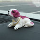 🐶 PROMO FLASH : 50% DE RÉDUCTION ! 🚗 Figurine Chien Hochet Décoration Tableau de Bord de Voiture – Mouvement Automatique – Peluche Floquage Premium – 7 Races Adorables au Choix – Cadeau Parfait pour Amoureux des Chiens 🎁