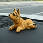 🐶 PROMO FLASH : 50% DE RÉDUCTION ! 🚗 Figurine Chien Hochet Décoration Tableau de Bord de Voiture – Mouvement Automatique – Peluche Floquage Premium – 7 Races Adorables au Choix – Cadeau Parfait pour Amoureux des Chiens 🎁
