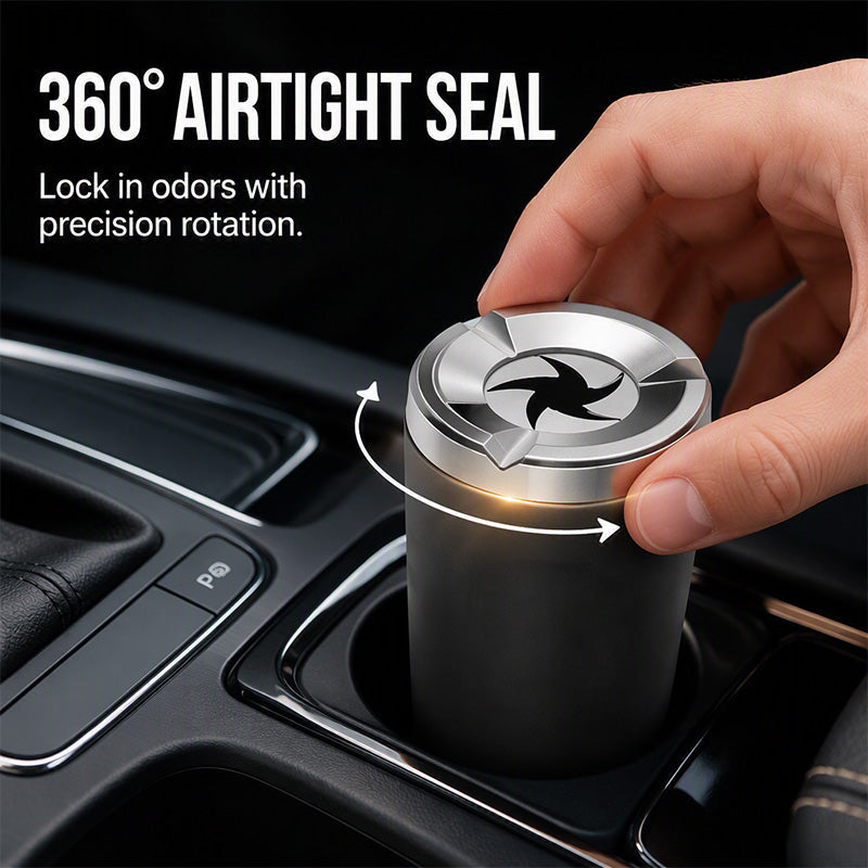 🏆 50 % DE RÉDUCTION EN CE MOMENT !🚗 Cendrier rotatif pour voiture, revêtement céramique intérieur✨