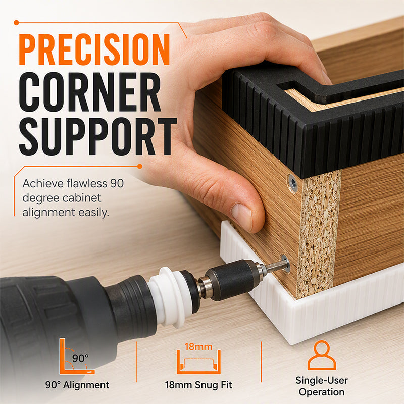 Outil de support de serre-joint d'angle pour le travail du bois