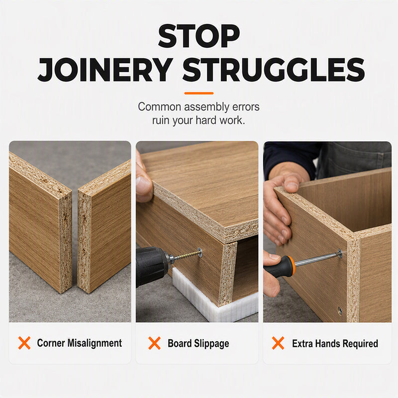 Outil de support de serre-joint d'angle pour le travail du bois