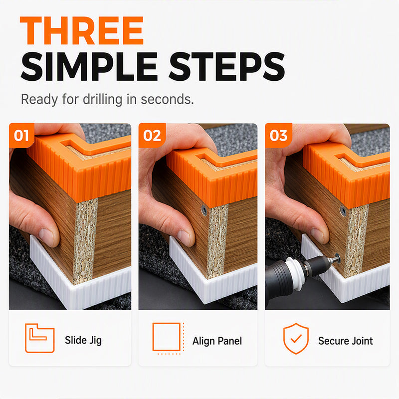 Outil de support de serre-joint d'angle pour le travail du bois