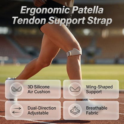 Sangle de soutien réglable pour le tendon rotulien