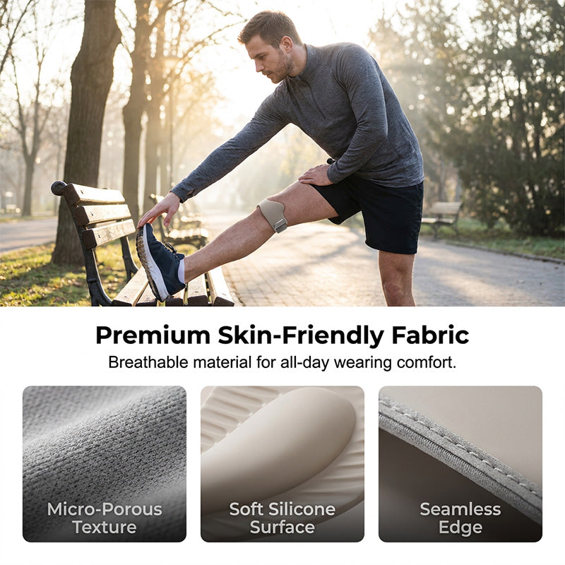 Sangle de soutien réglable pour le tendon rotulien