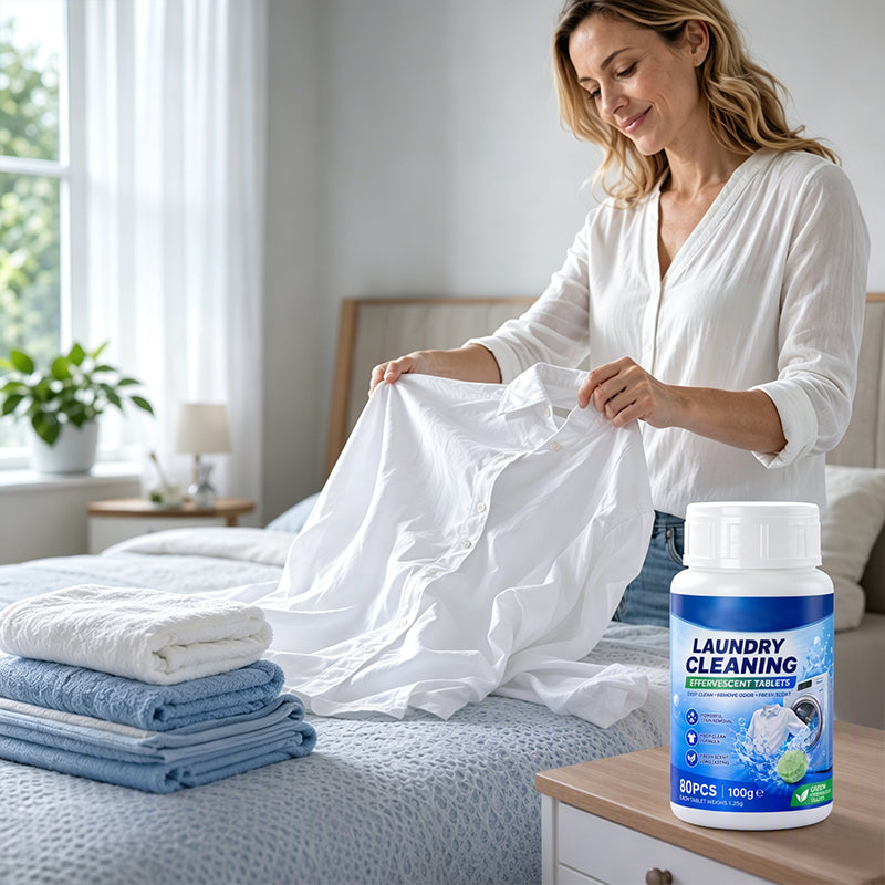 🧼50 % DE RÉDUCTION EN CE MOMENT ! Pastilles effervescentes détachantes pour le linge, pastilles nettoyantes pour éliminer les taches tenaces