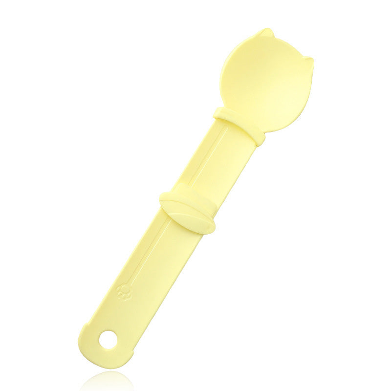 🥳BONNES AFFAIRES🥳💞50K+ VENDUS ! Cuillère d’alimentation pour chat ! Sans BPA, compression d’une seule main et cuillère large. Nourrissage propre – procurez‑vous la vôtre ! ✅
