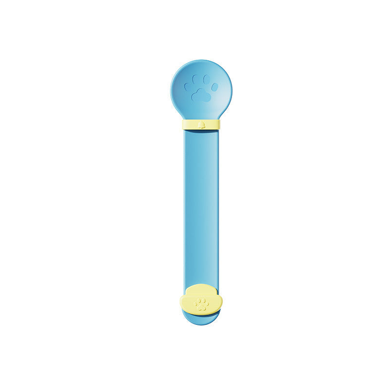 🥳BONNES AFFAIRES🥳💞50K+ VENDUS ! Cuillère d’alimentation pour chat ! Sans BPA, compression d’une seule main et cuillère large. Nourrissage propre – procurez‑vous la vôtre ! ✅