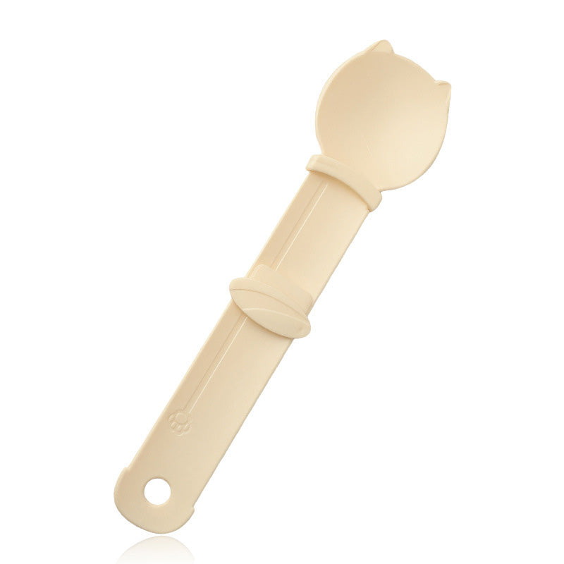 🥳BONNES AFFAIRES🥳💞50K+ VENDUS ! Cuillère d’alimentation pour chat ! Sans BPA, compression d’une seule main et cuillère large. Nourrissage propre – procurez‑vous la vôtre ! ✅
